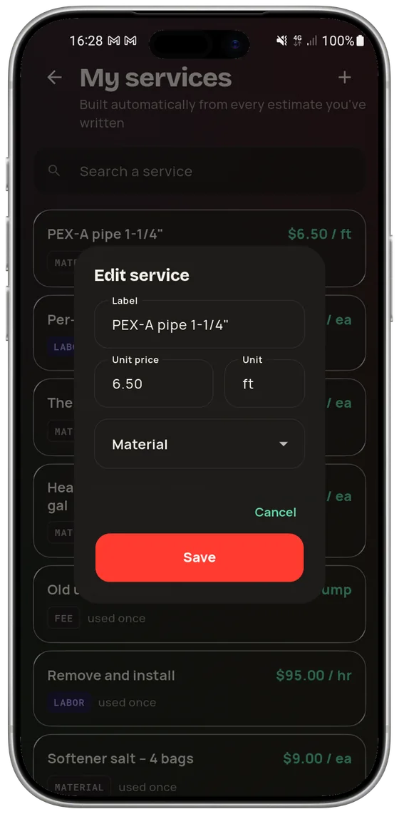 Mis servicios — Pro Speak Artisan